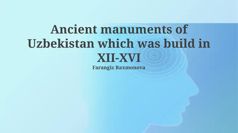 Golden Age of Uzbek Architecture: 12th-16th Centuries