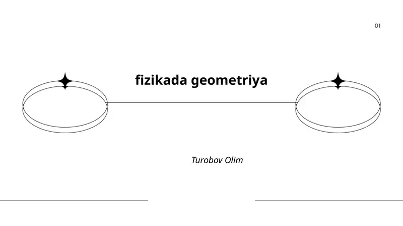 Evklid geometriyasi va klassik mexanikadagi fazoviy modellashtirish