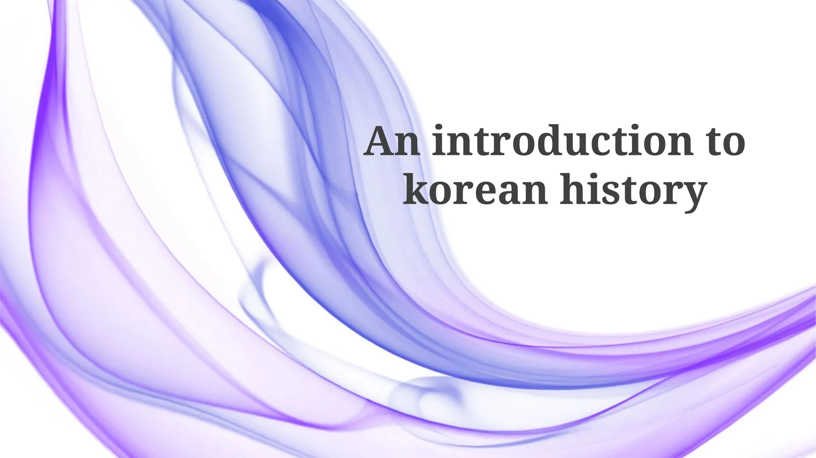 Zamonaviy Koreya va Bo'linish