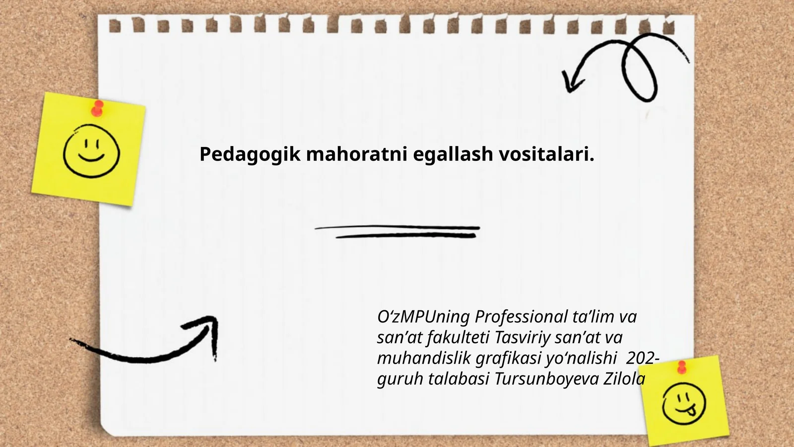 Pedagogik mahoratni egallash vositalari