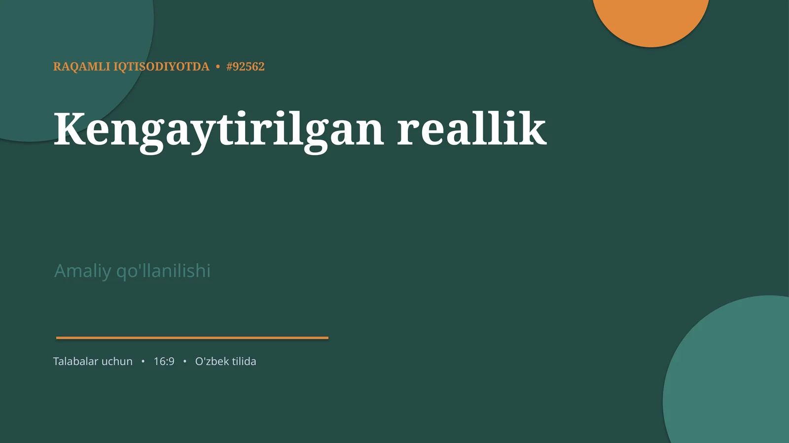 Kengaytirilgan reallik