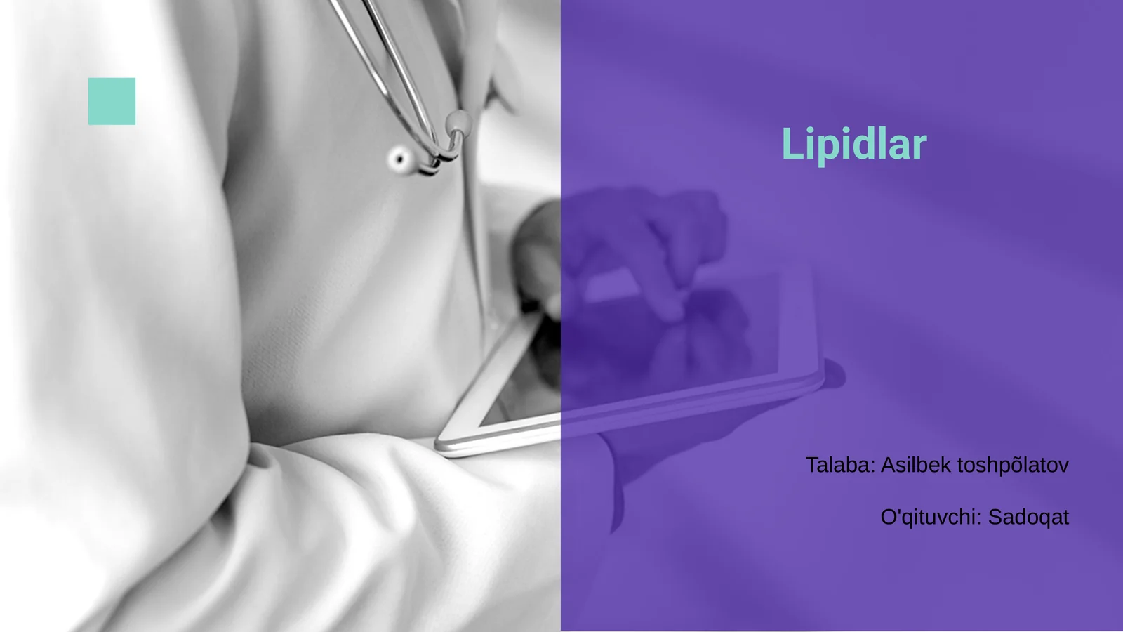 Lipidlar