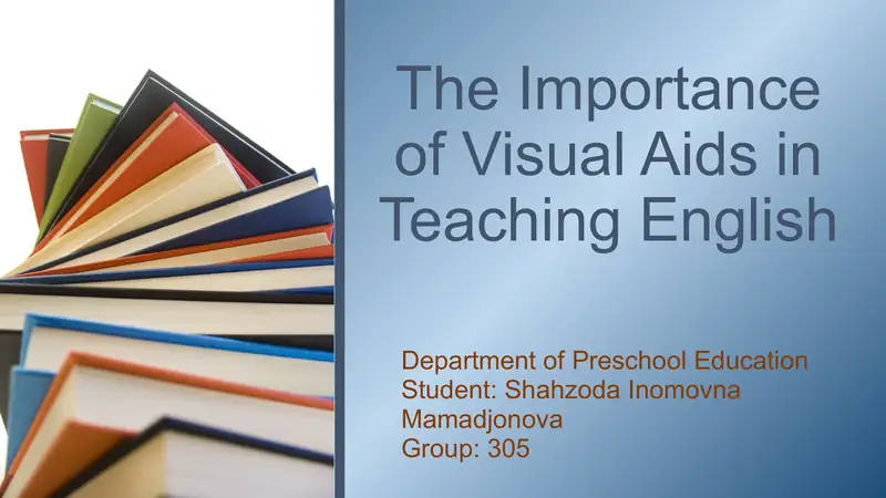 The Importance of Visual Aids in Teaching English