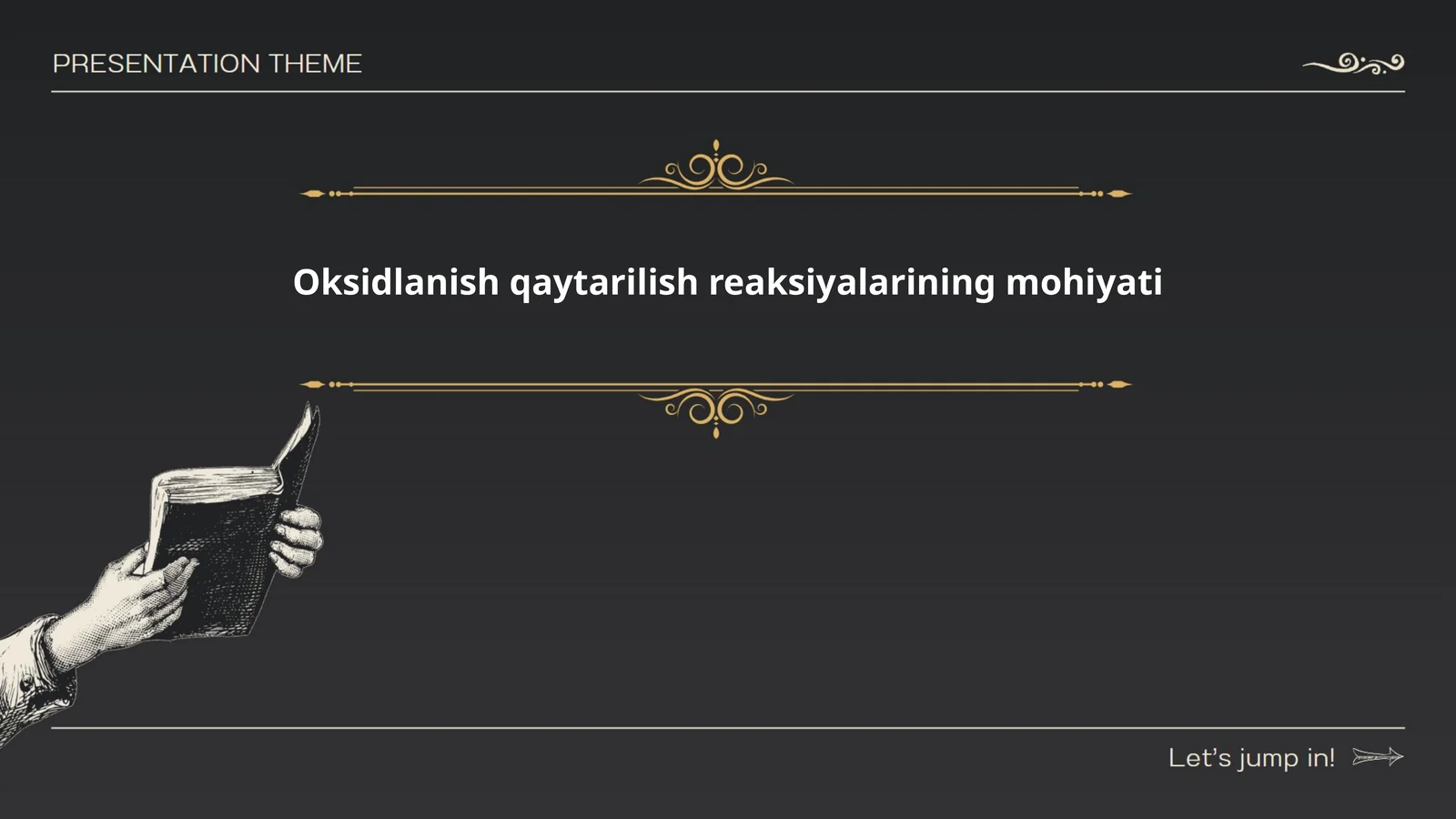 Oksidlanish qaytarilish reaksiyalarining mohiyati