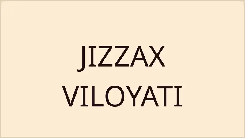Jizzax viloyati