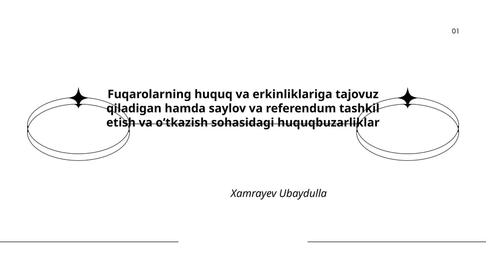 Fuqarolarning huquq va erkinliklariga tajovuz qiladigan hamda saylov va referendum tashkil etish va oʻtkazish sohasidagi huquqbuzarliklar