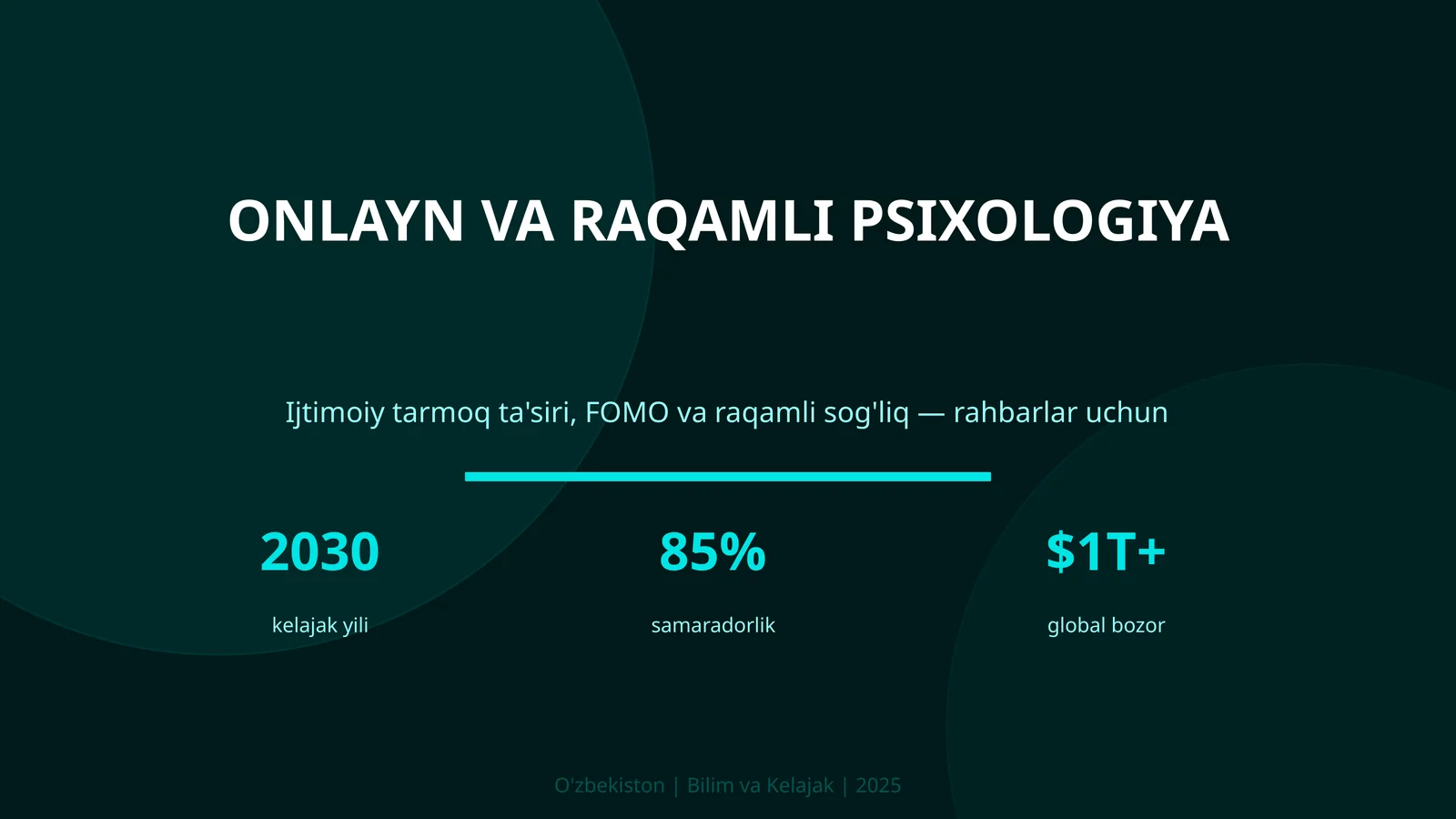 Onlayn va raqamli psixologiya