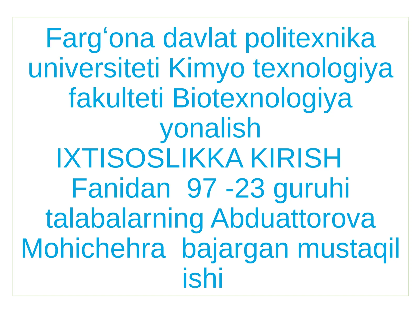 Sanoat mikrobiologiyasi va biotexnologiya tarixi