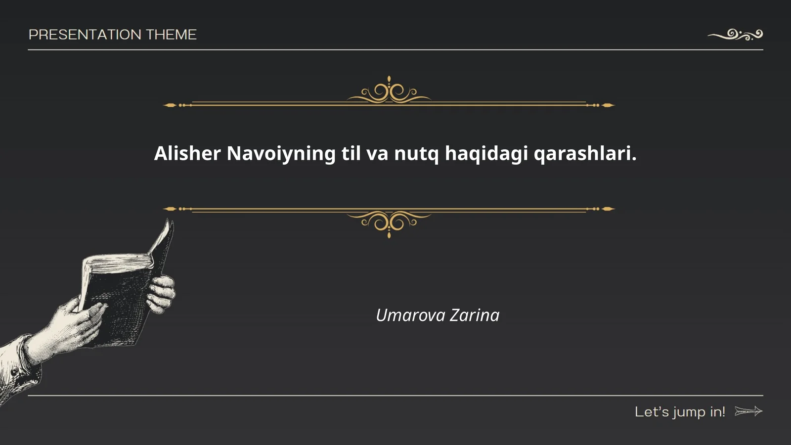 Alisher Navoiyning til va nutq haqidagi qarashlari
