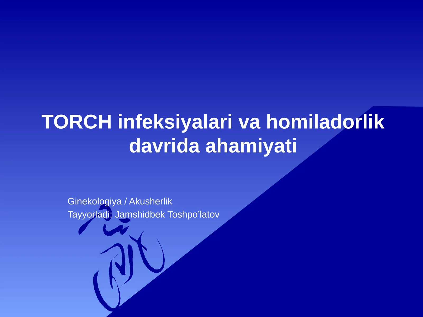 TORCH infeksiya