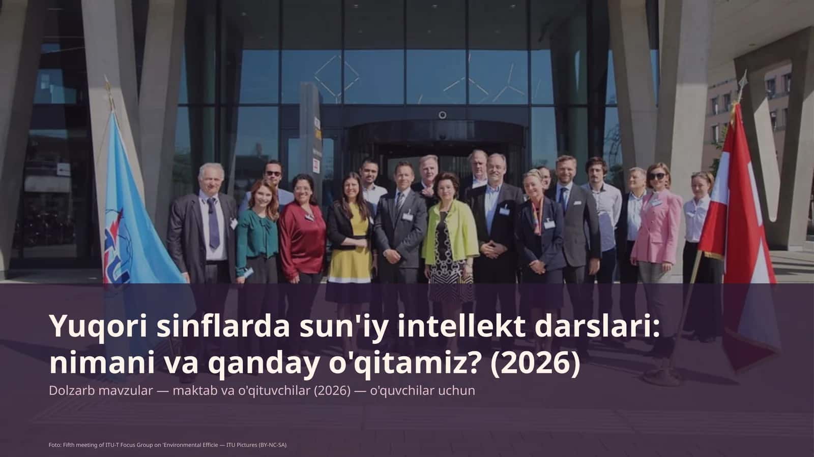 Yuqori sinflarda sun'iy intellekt darslari: nimani va qanday o'qitamiz?