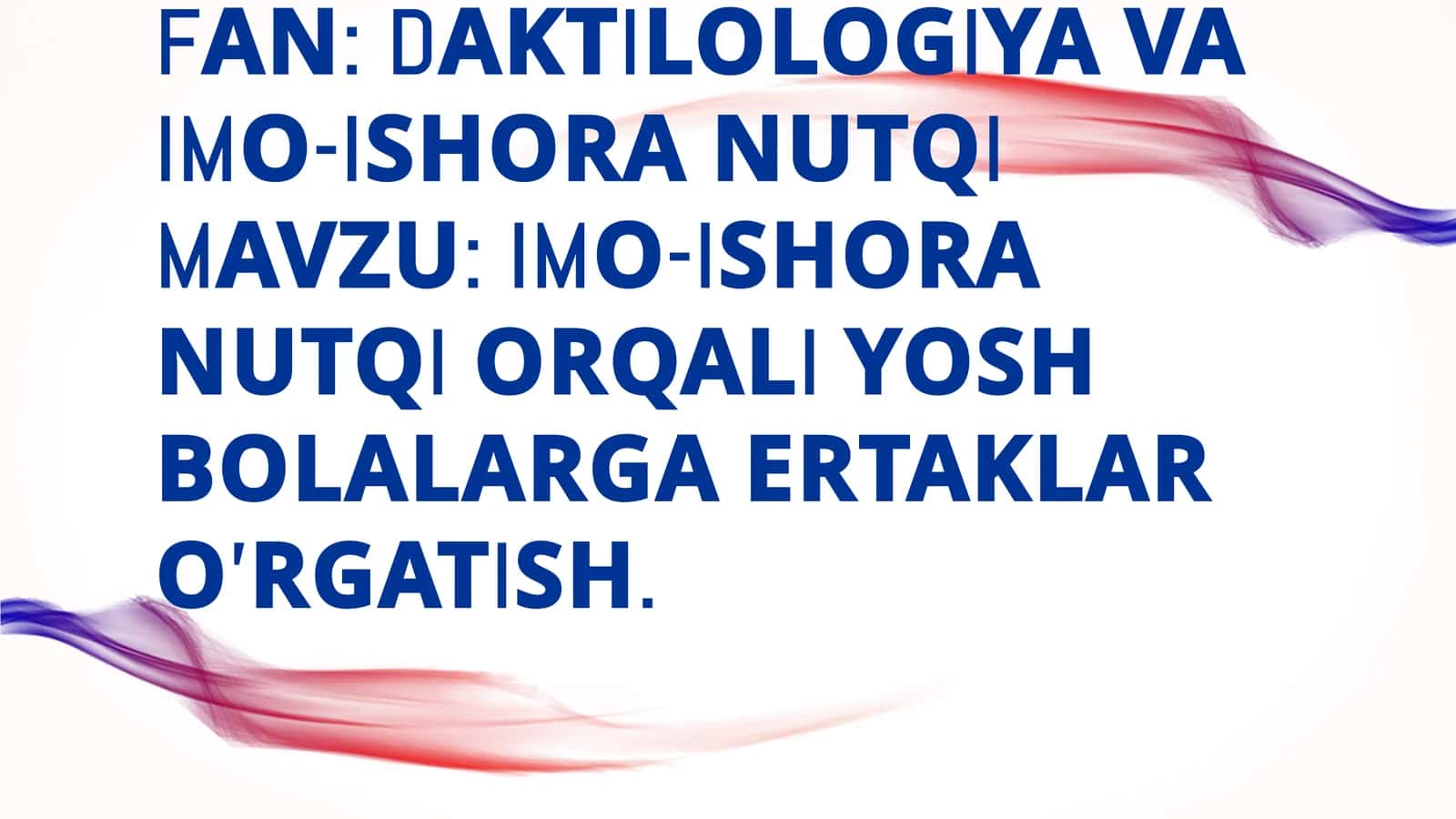 Imo-ishora nutqi