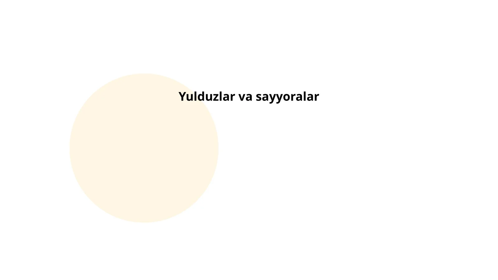 Quyosh tizimi