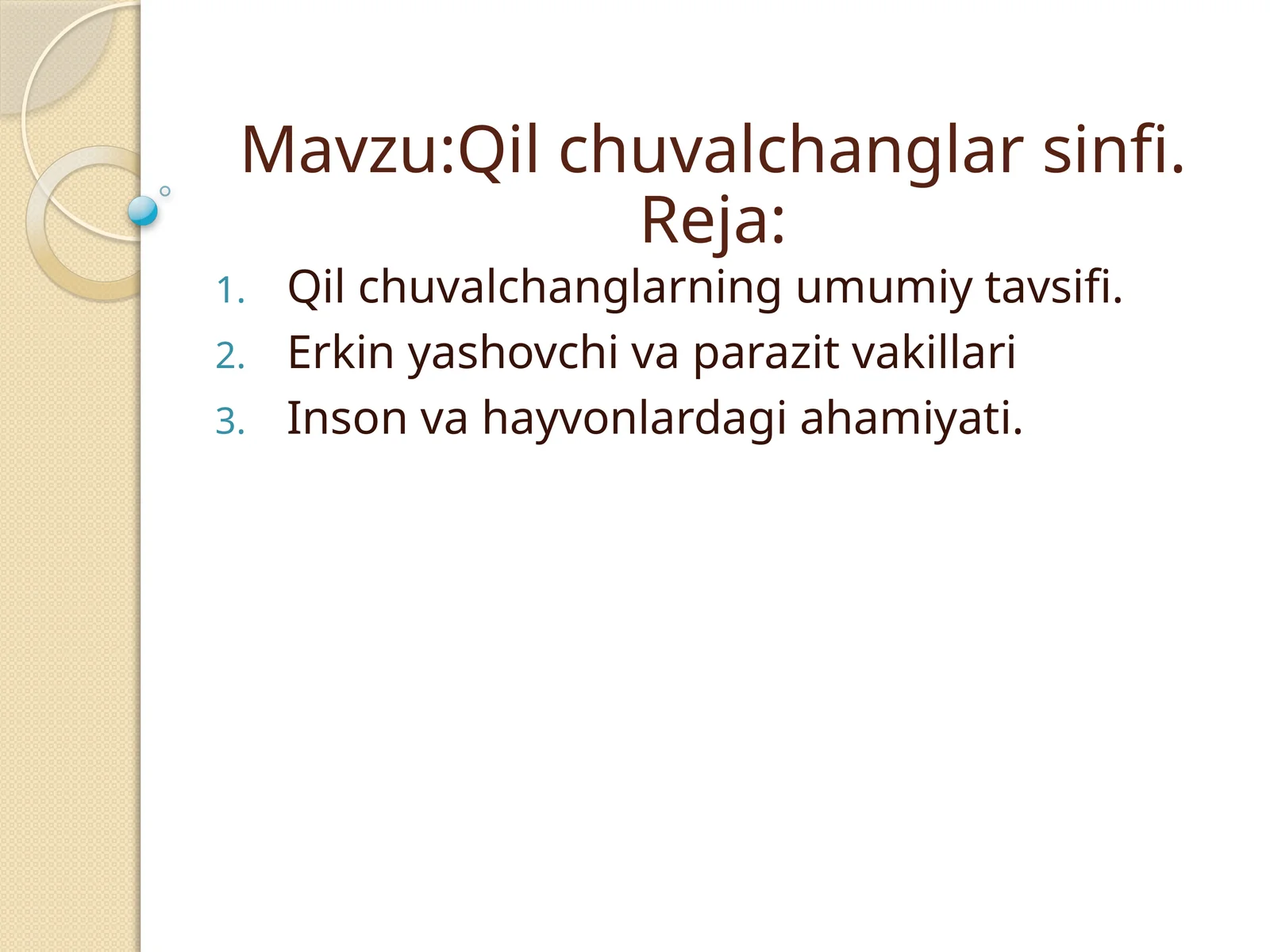 Qilchuvalchanglar