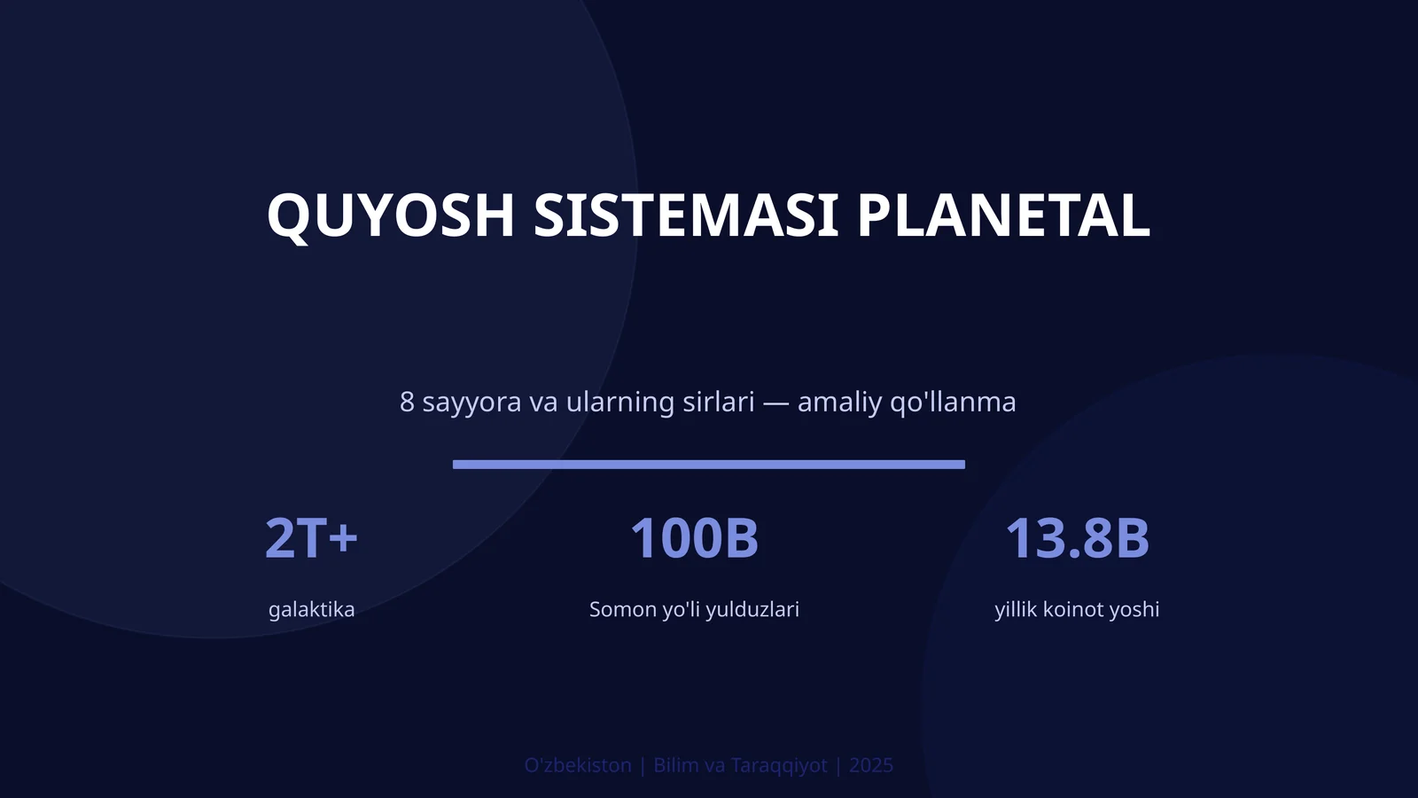 Quyosh sistemasi planetal
