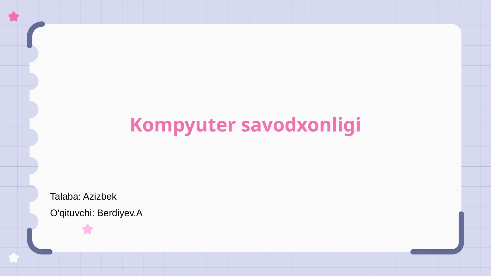 Kompyuter savodxonligi