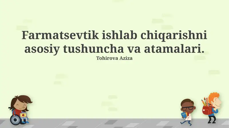 Dori vositalari
