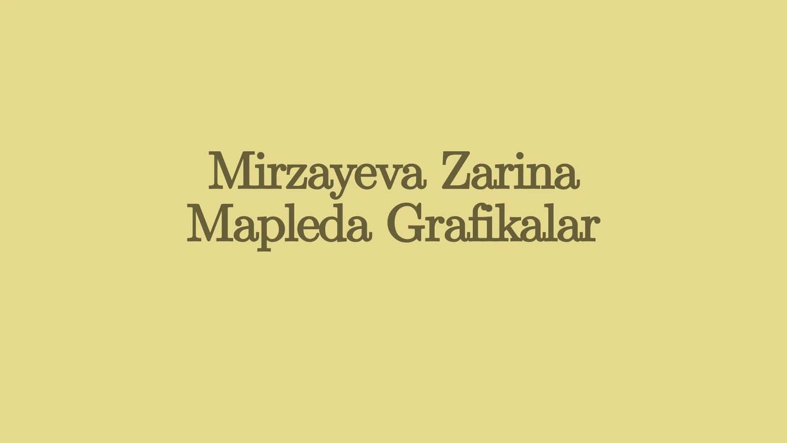 MapledaGrafikalar