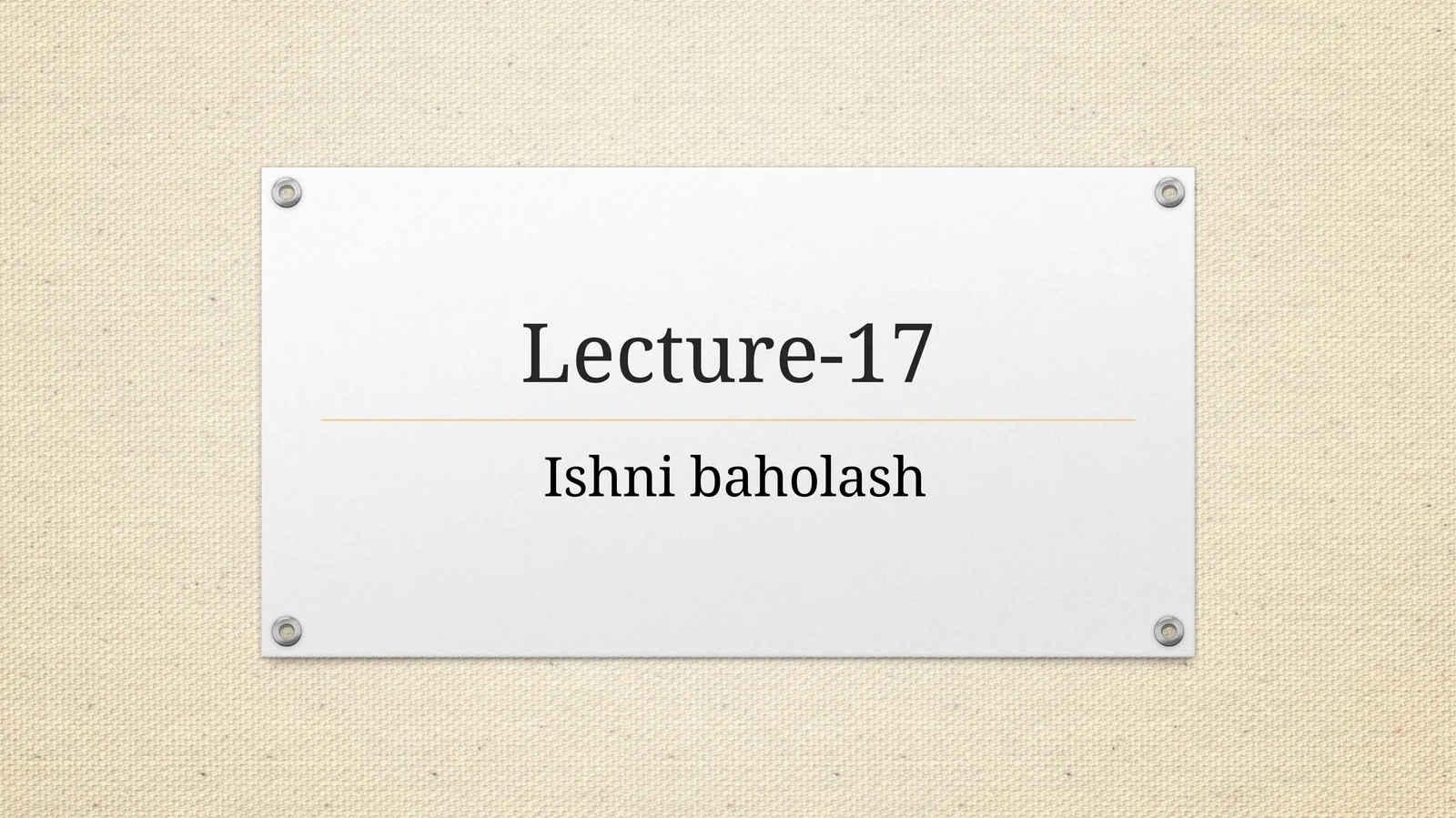 Ishnibaholash