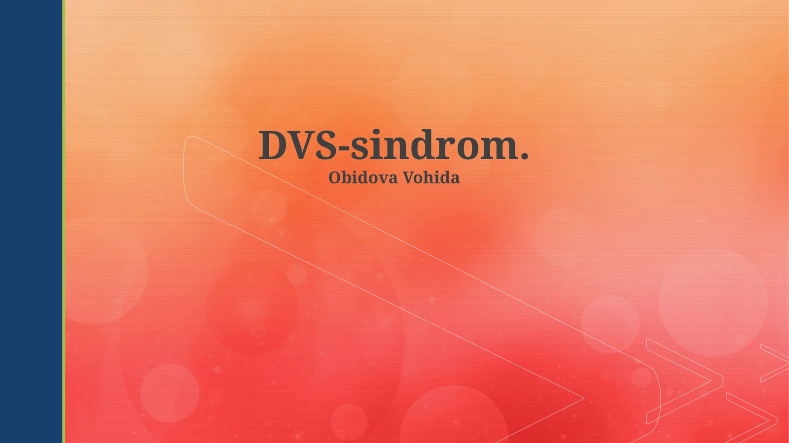 DVS-sindrom