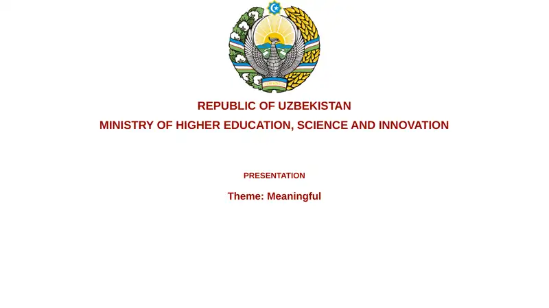 PRESENTATION