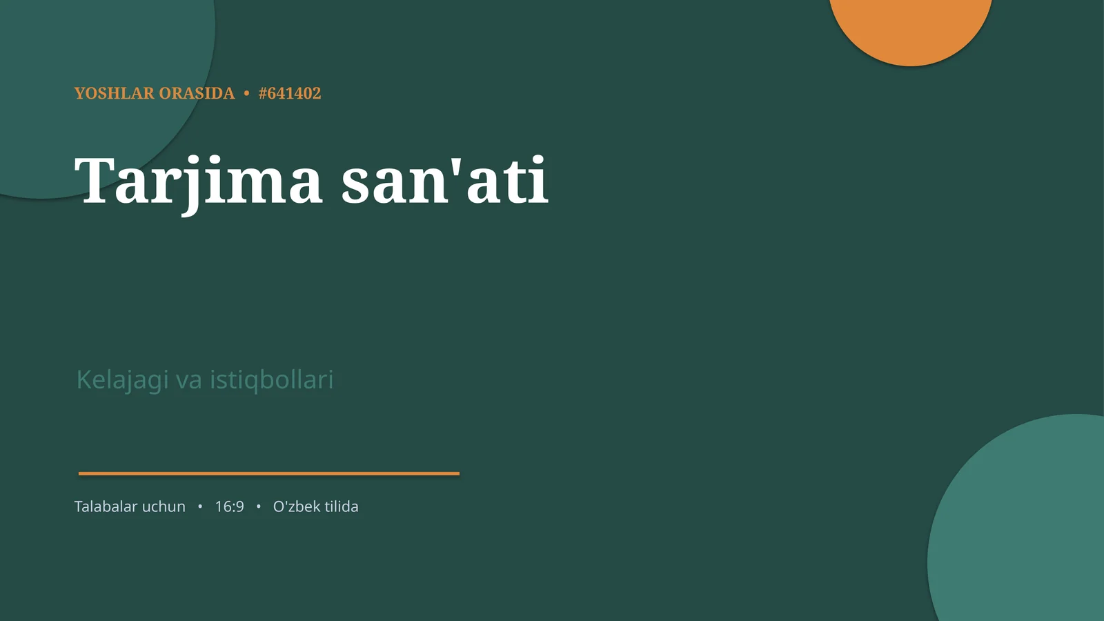 Tarjima san'ati