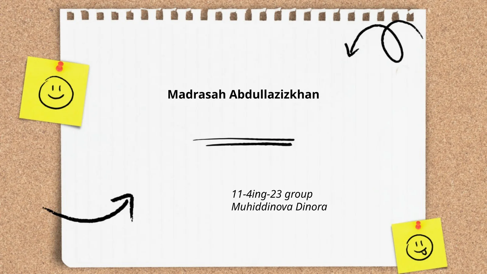 History of Madrasah Abdullazizkhan