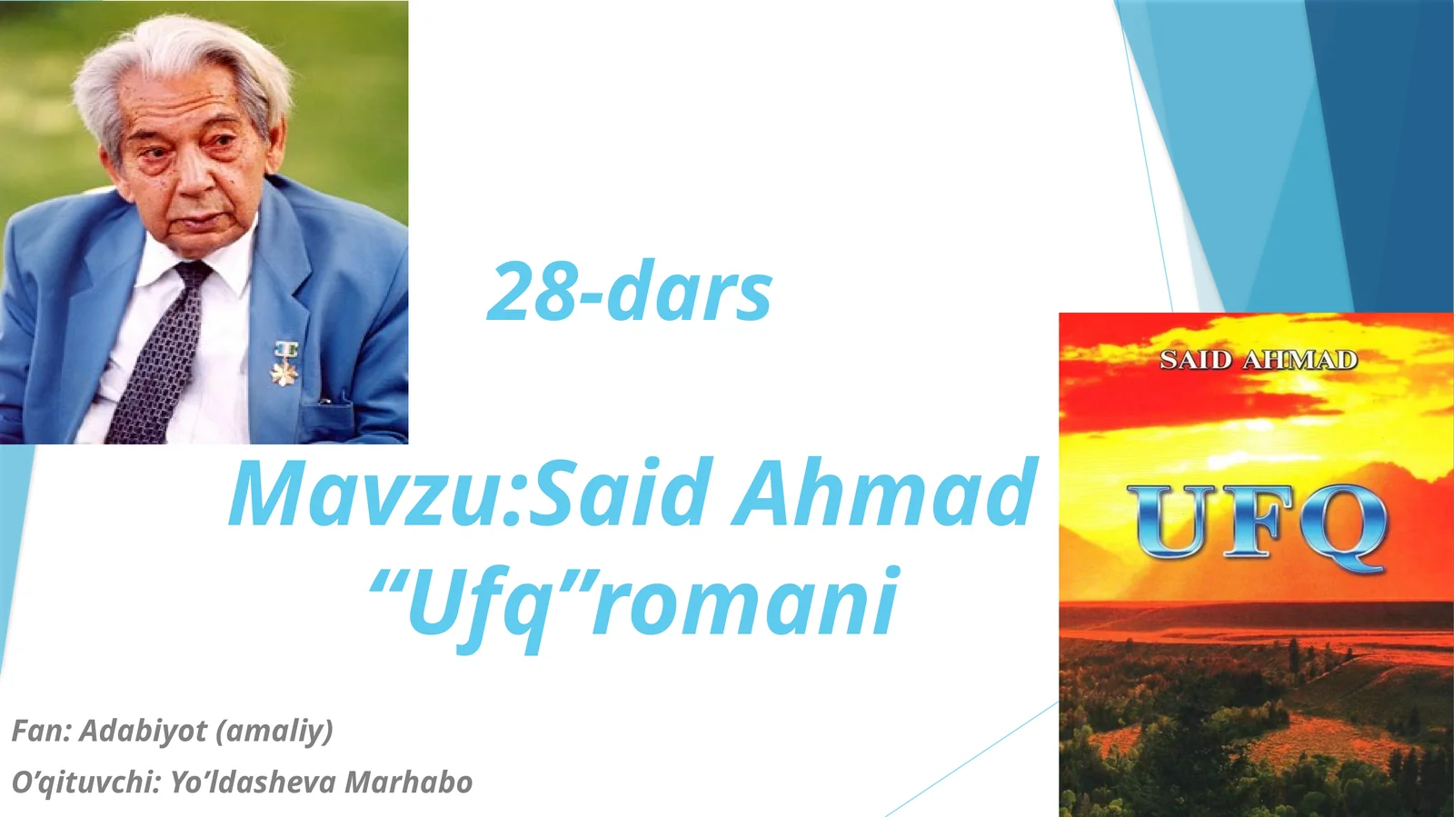 Said Ahmad “Ufq”romani