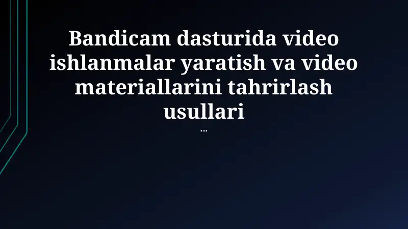 Bandicam