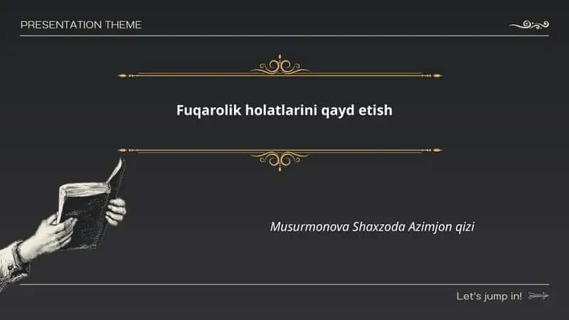 Nikohni ro'yxatga olish tartibi