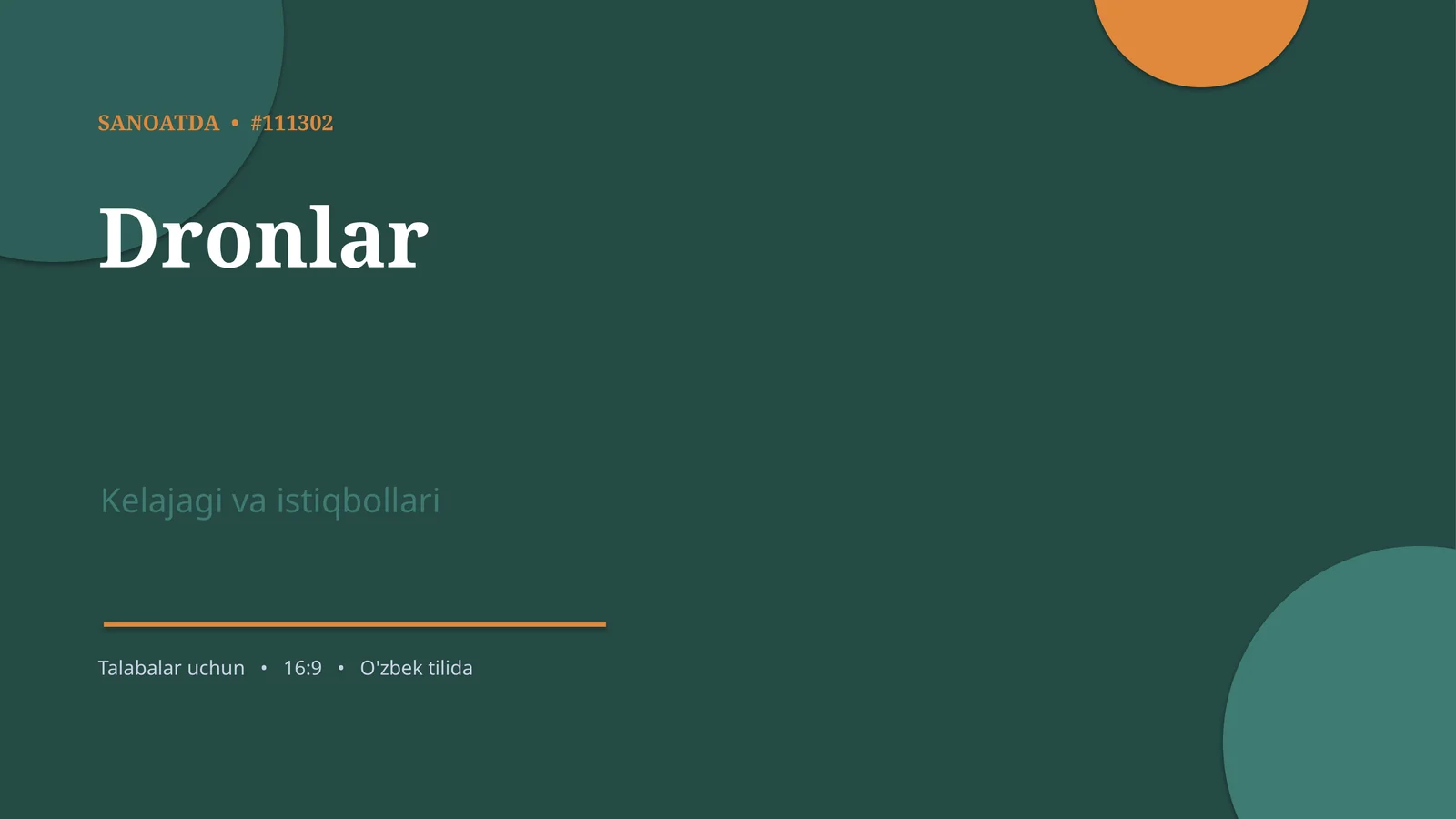 Dronlar