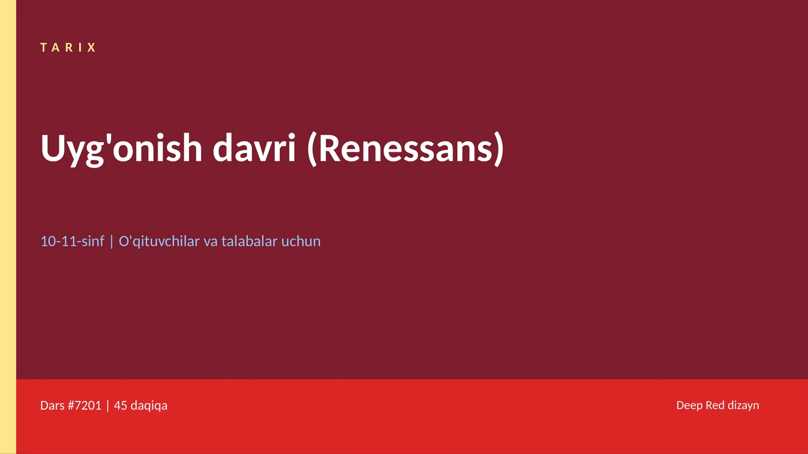 Uyg'onish davri (Renessans)