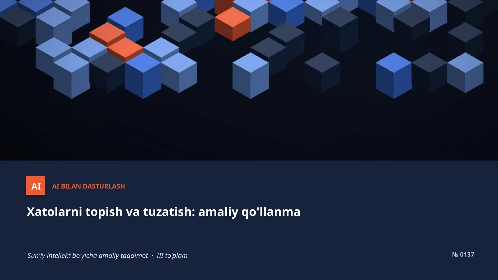 AI BILAN DASTURLASH