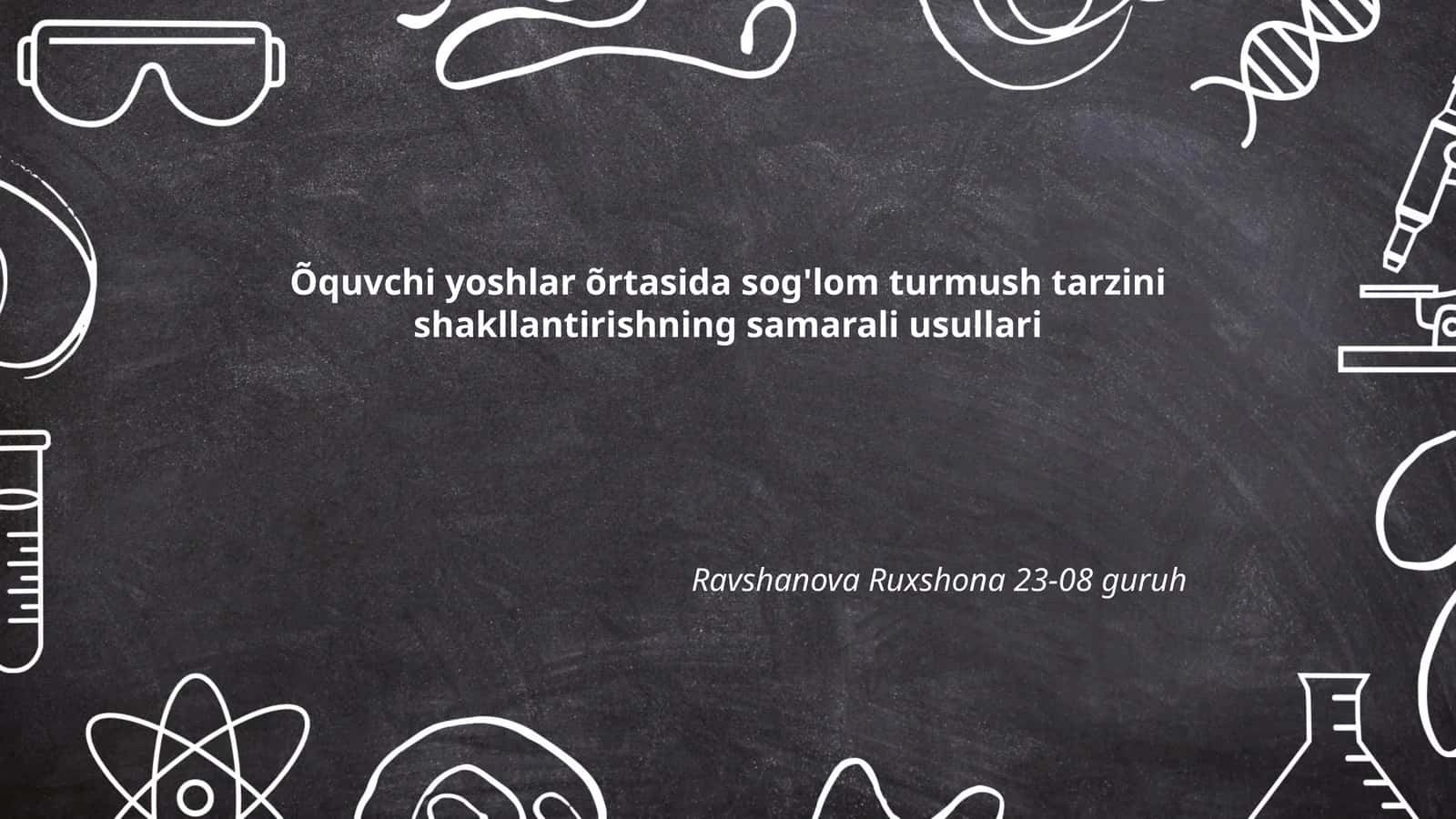 Jismoniy faollikning ahamiyati