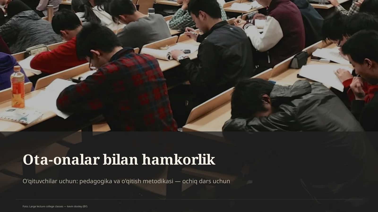 O'qitish Metodikasi