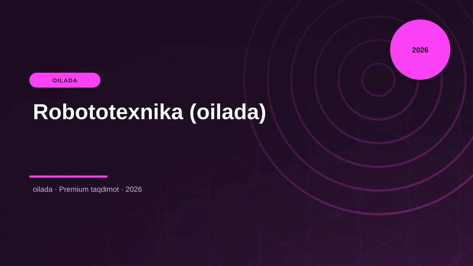 Robototexnika (oilada)