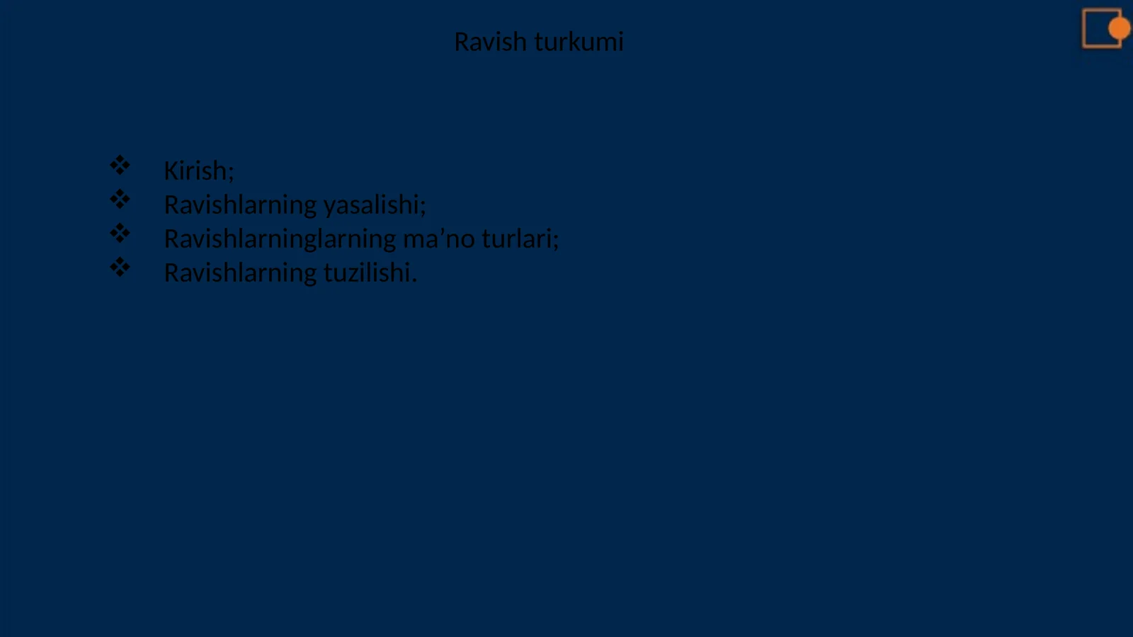 Ravish turkumi