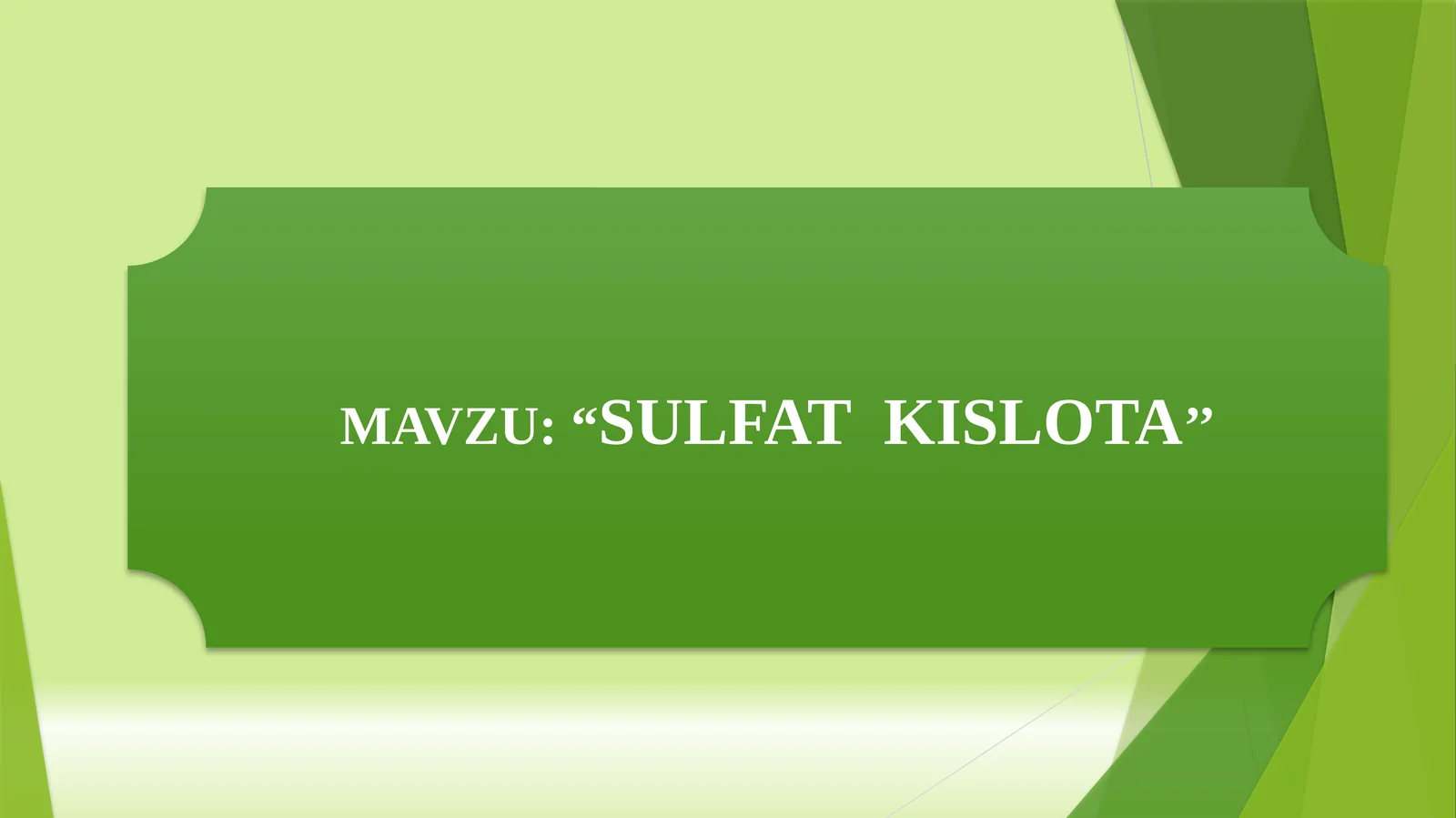Sulfat kislota