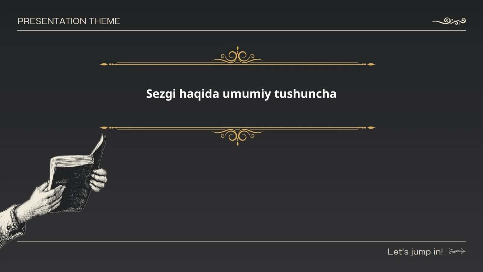 Sezgi haqida umumiy tushuncha