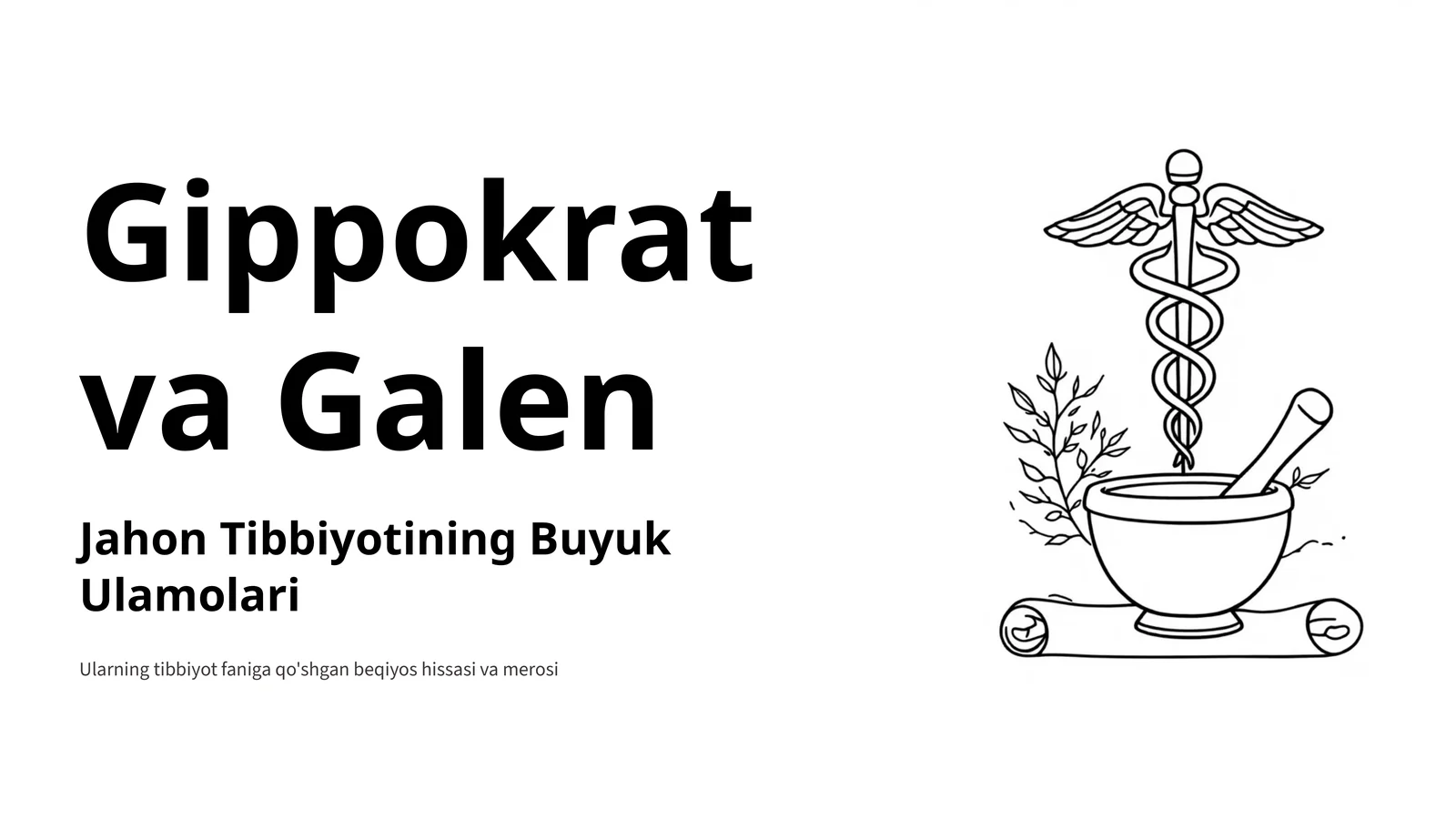 Gippokrat va Galen