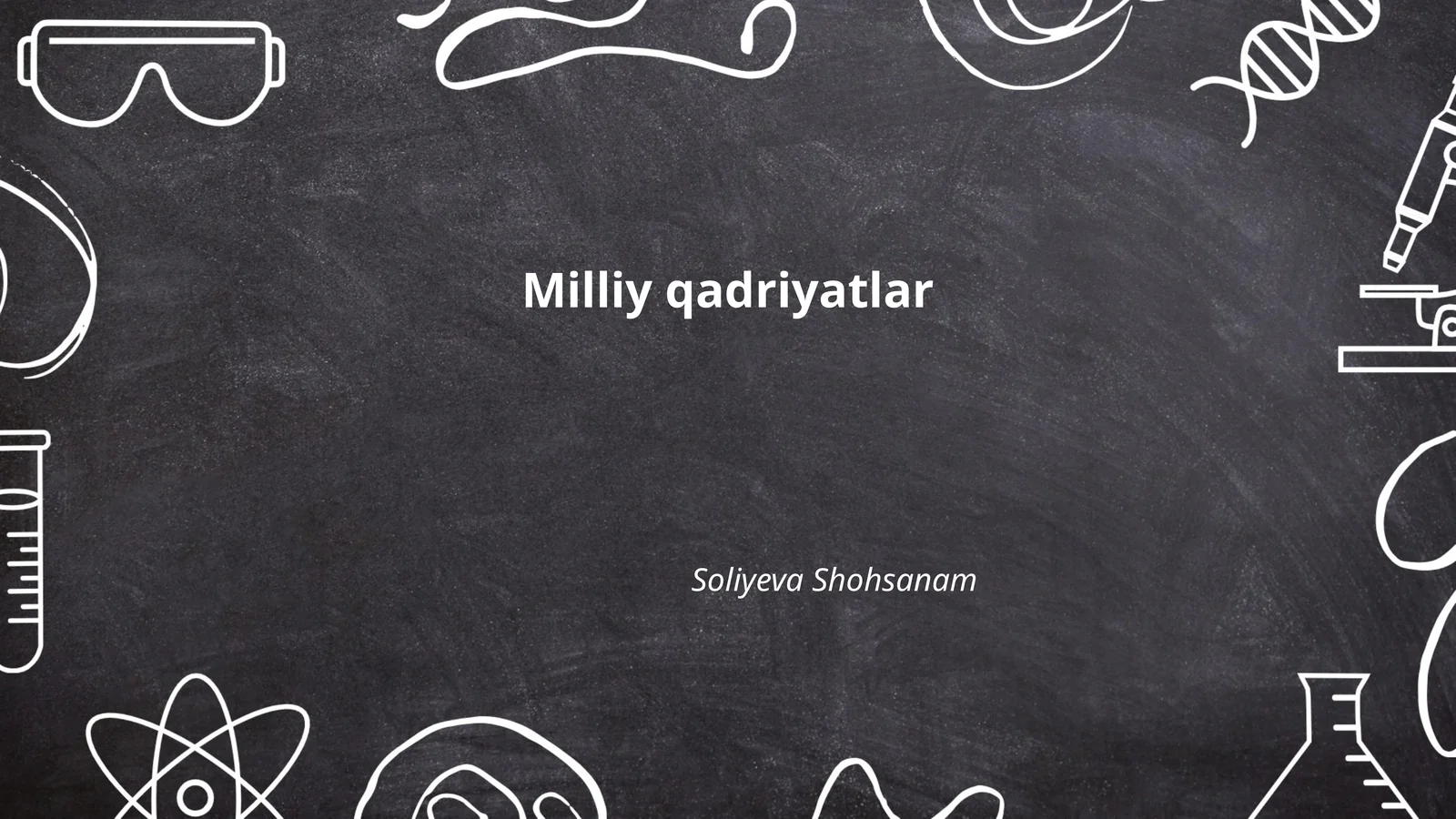 Milliy qadriyatlar