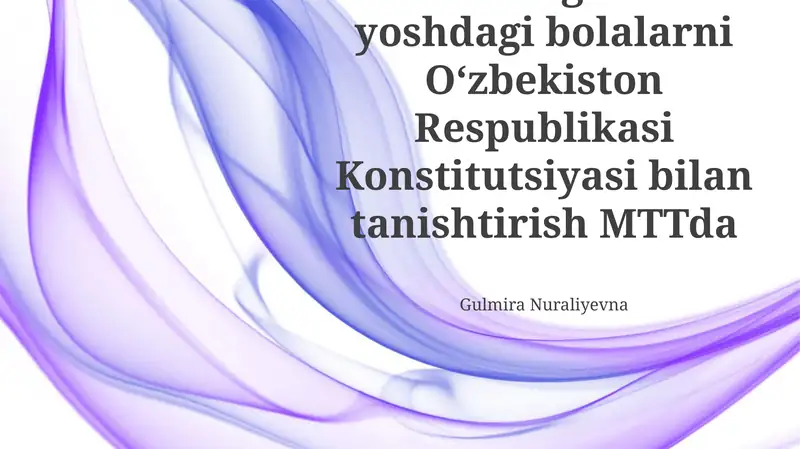 O'zimizga g'amxo'rlik