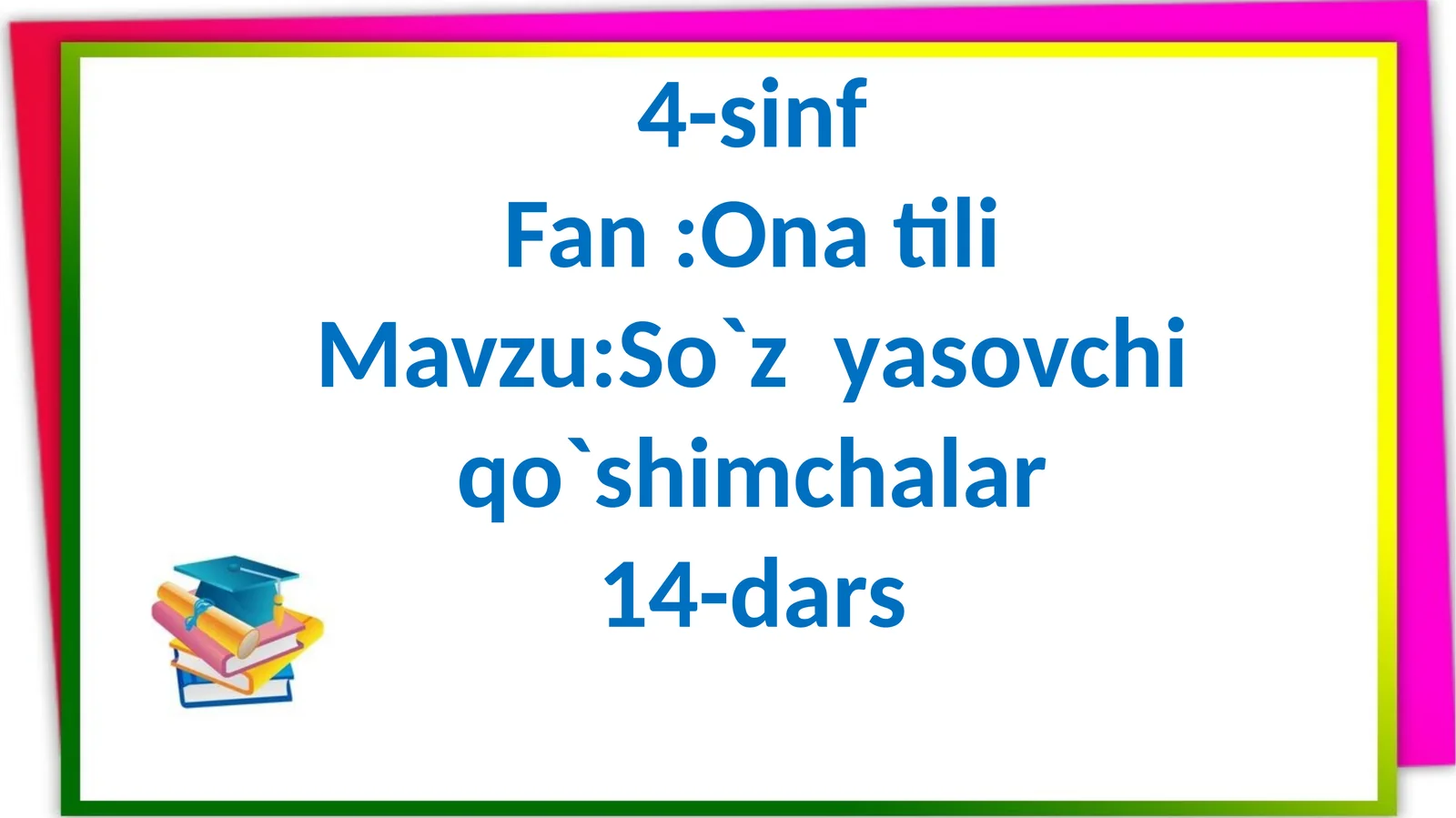 So`zyasovchiqo`shimchalar