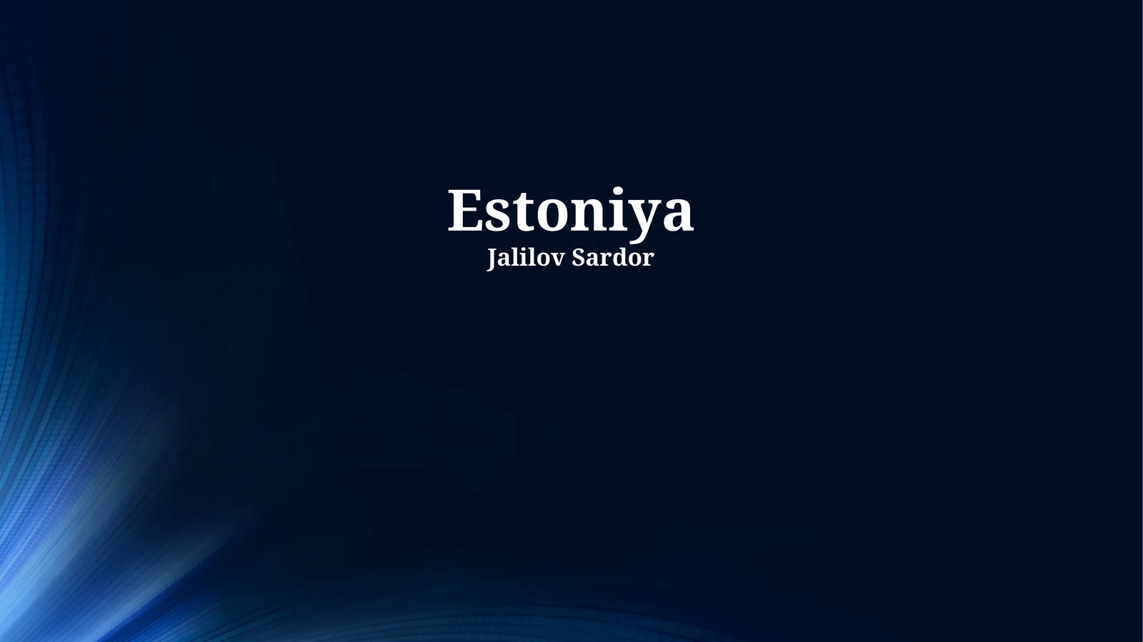 Estoniya davlati