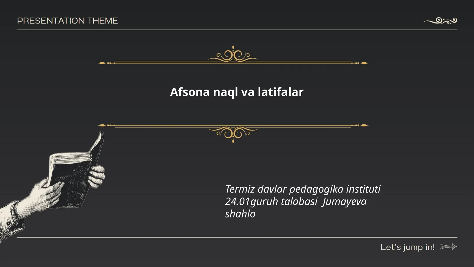 Afsona naql va latifalar