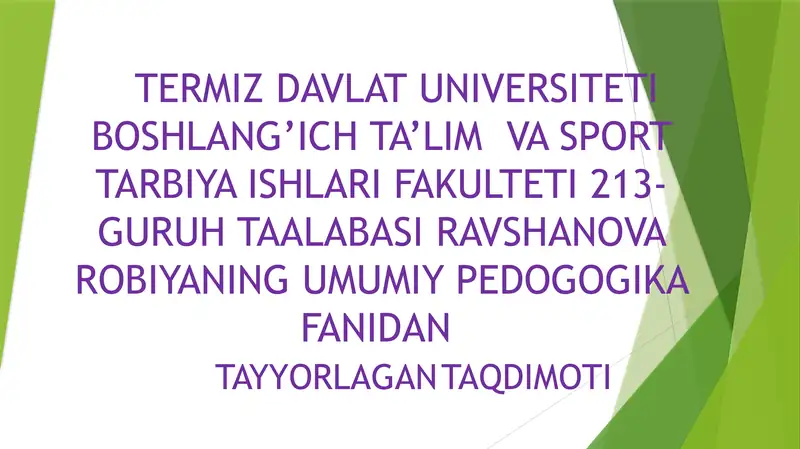 Amerika Qo'shma Shtatlarida Ta'lim Tizimi