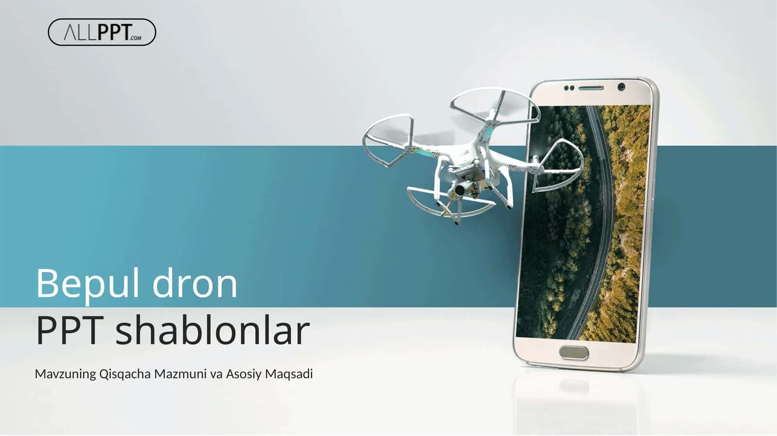 Mobil Control Drone Taqdimoti (43 Slayd)