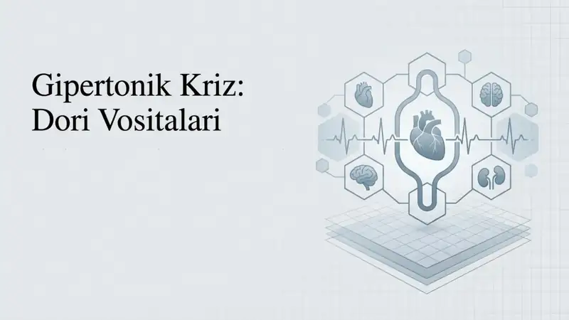 Gipertonik Kriz Dori Vositalari