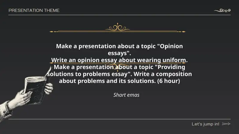 Opinion essays