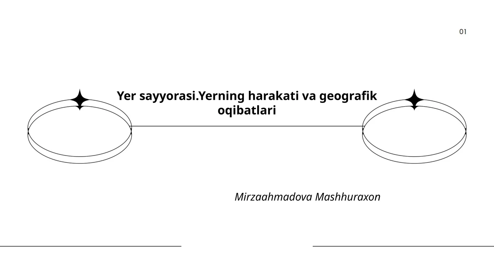 Yer sayyorasi.Yerning harakati va geografik oqibatlari